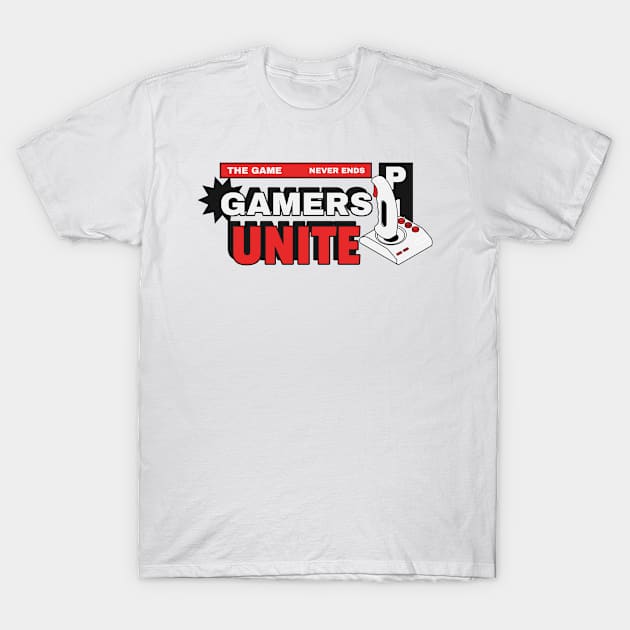 Gamers Unite Gaming T-Shirt by Latest Trendy Apparel 